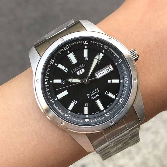 MADE IN JAPAN* Seiko 5 SNKN13J1 SNKN13J SNKN13 Automatic Stainless
