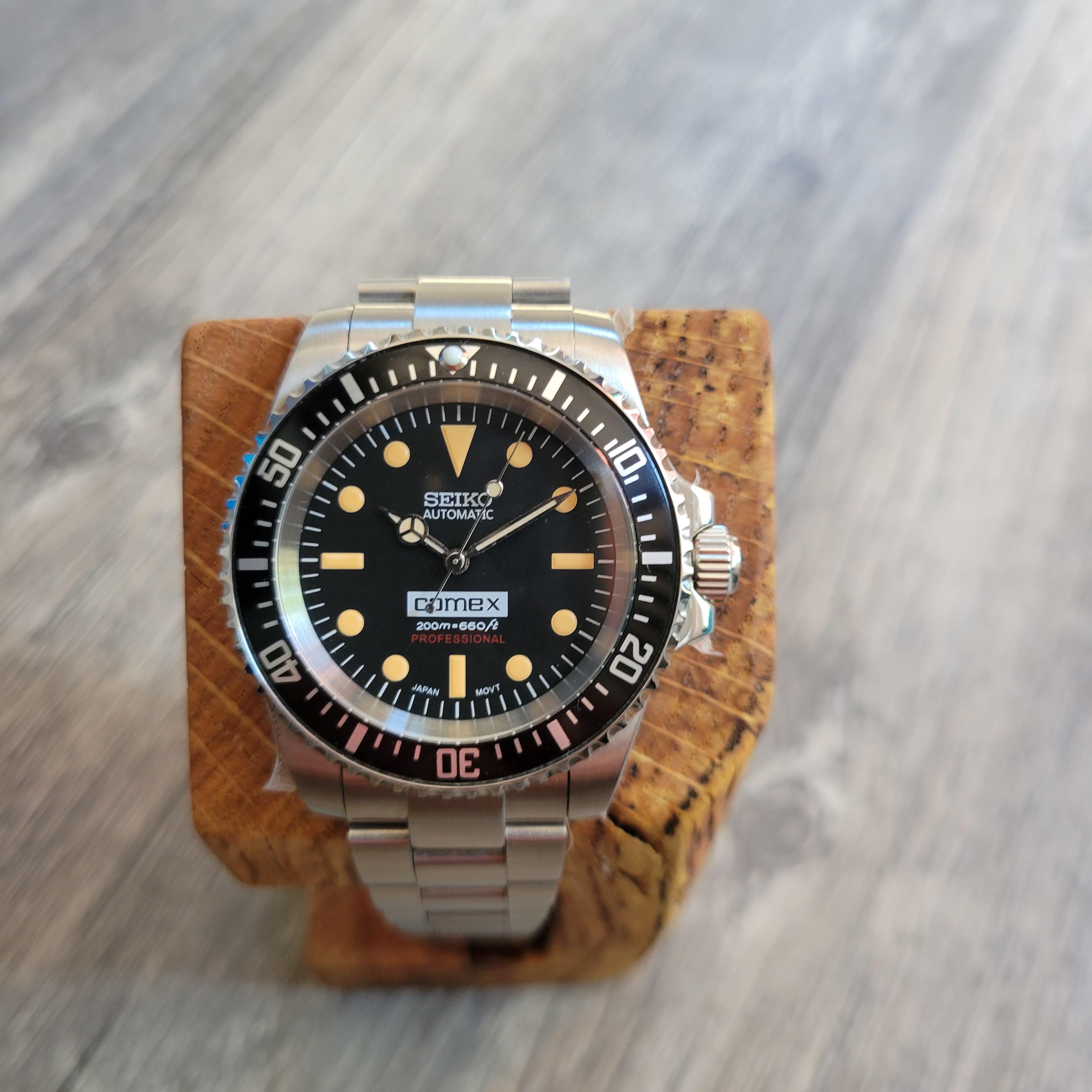 WTS] Seiko Comex Milsub Custom Build NH35 | WatchCharts