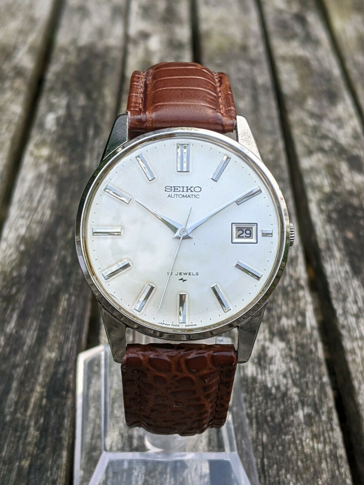 Seiko 7005-2000 Champagne Dial 1972 watch- Excellent Original Condition |  WatchCharts
