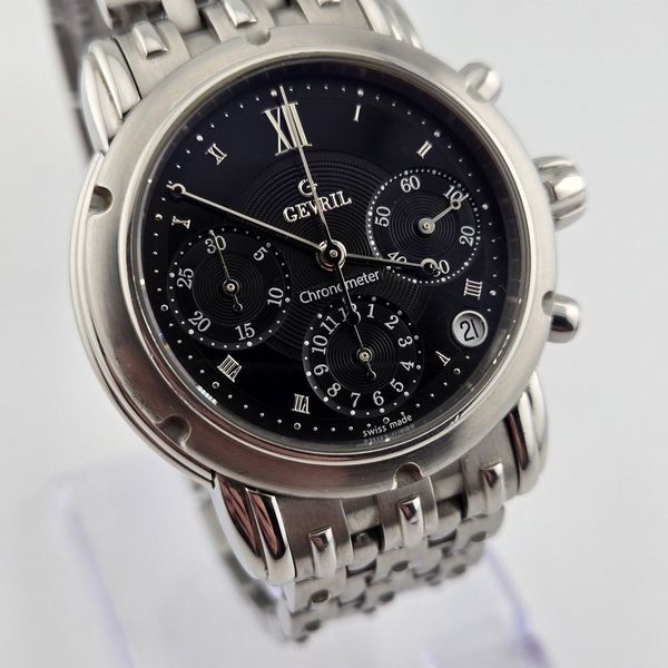 Gevil Gevril 34mm Automatic Chronograph - Swiss Chrono movement | WatchCharts ...