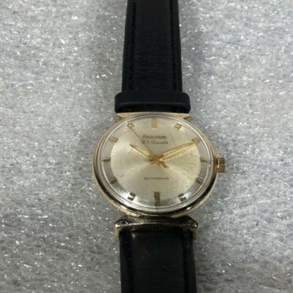 Vintage BULOVA 23 Jewels Self Winding Automatic Watch 10K Gold Filled ...