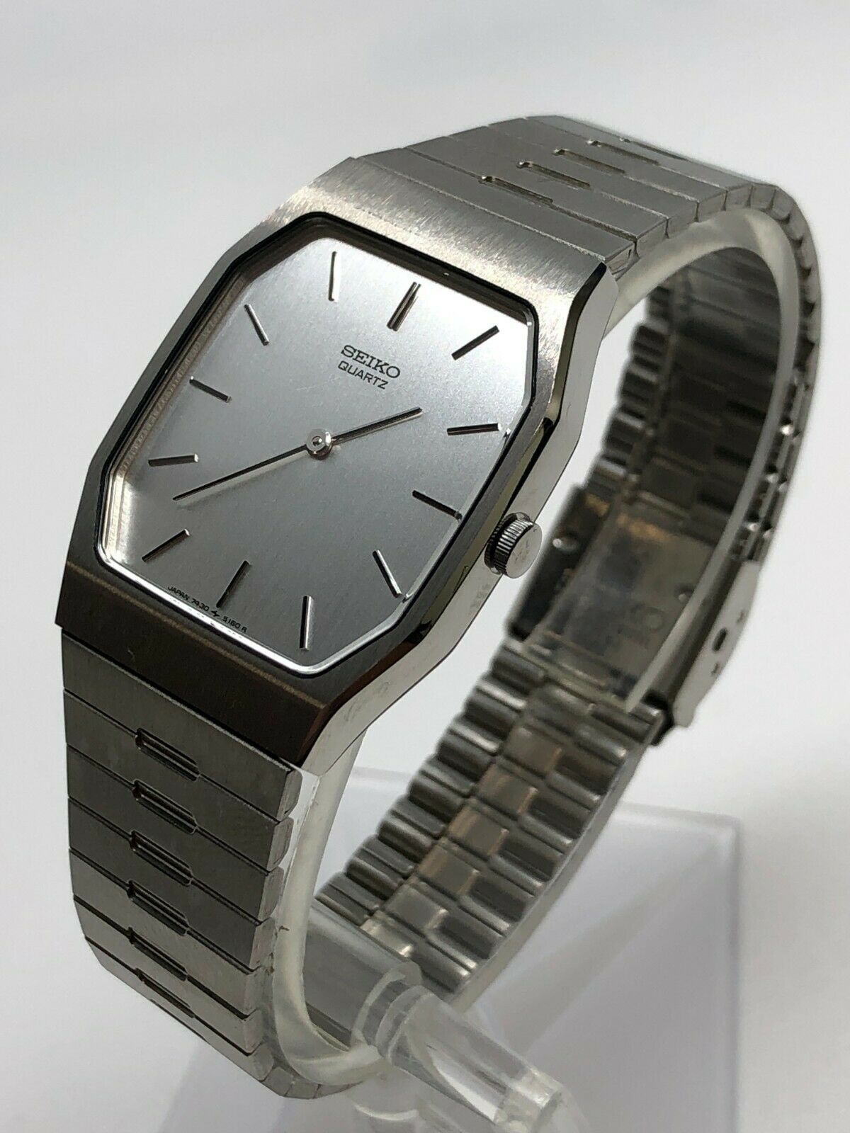 Seiko Quartz Watch Japan 7430-5079 5160R VINTAGE WORKING NEW 