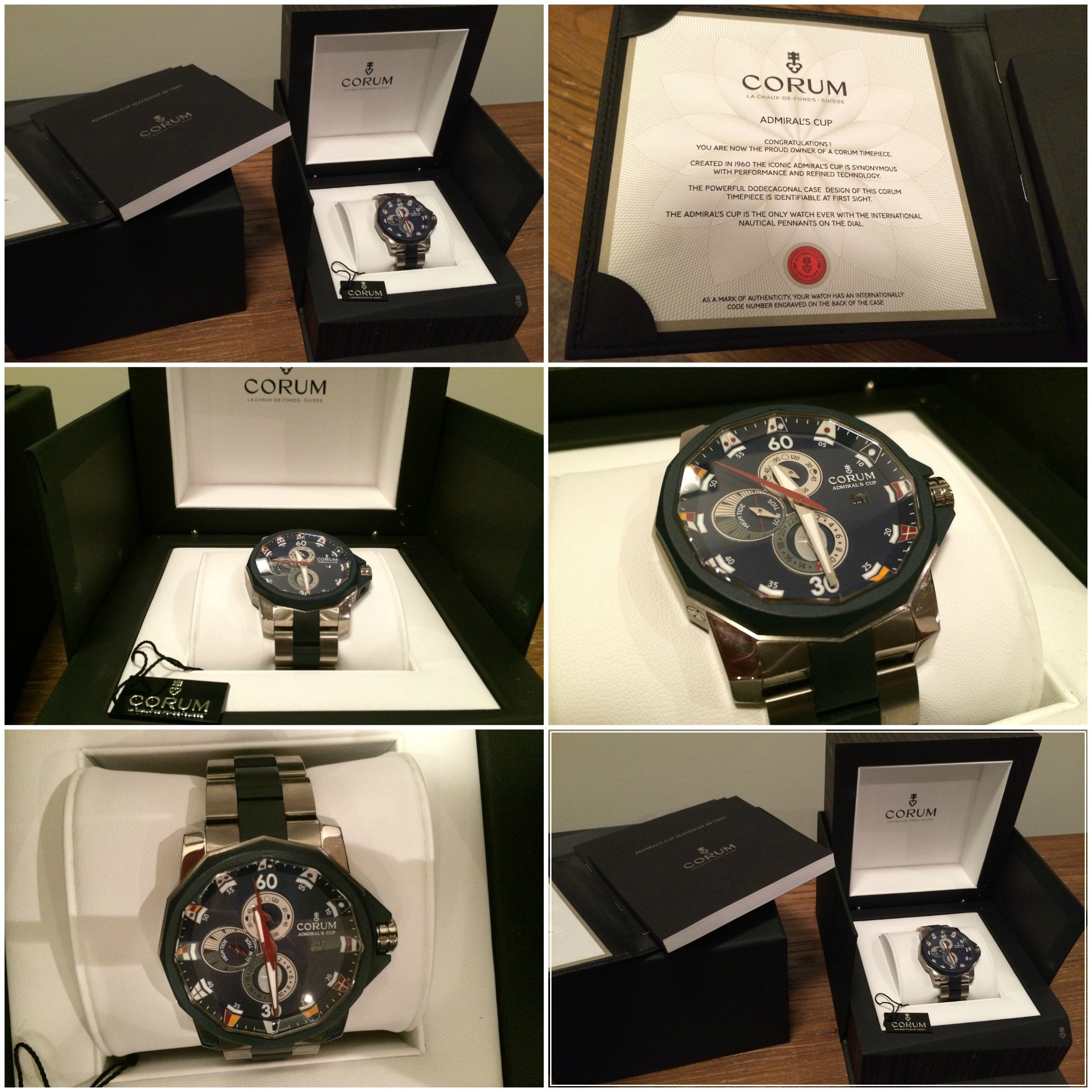 2 795 USD FSOT Corum Admirals Cup Tides 48 XL WatchCharts