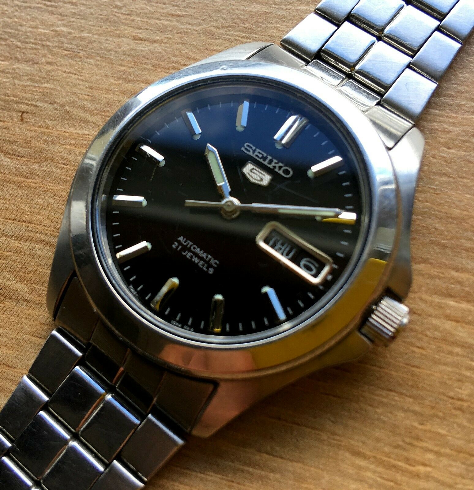 progressief Ontdek Parel ✩ SEIKO 5 Automatic 7S26C wrist watch 21 Jewels 7S26-03T0 | WatchCharts