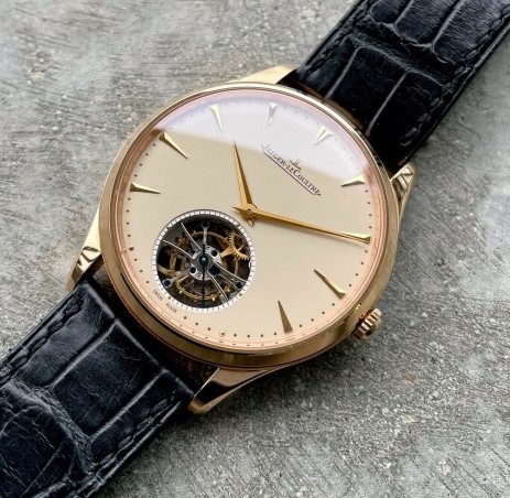 40mm Jaeger LeCoultre Master Ultra Thin Tourbillon Rose Gold