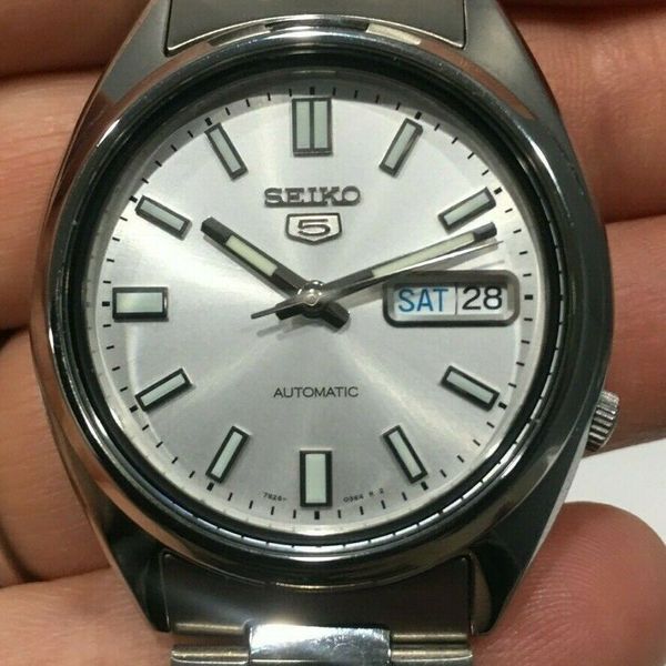 Seiko 5 SNXS73 *** Upgraded Bracelet *** Full Kit *** Excellent ...