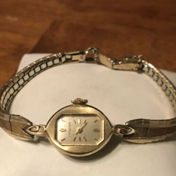 Vintage Ladies Longine 14k Gold Wrist Watch For Repair | WatchCharts ...