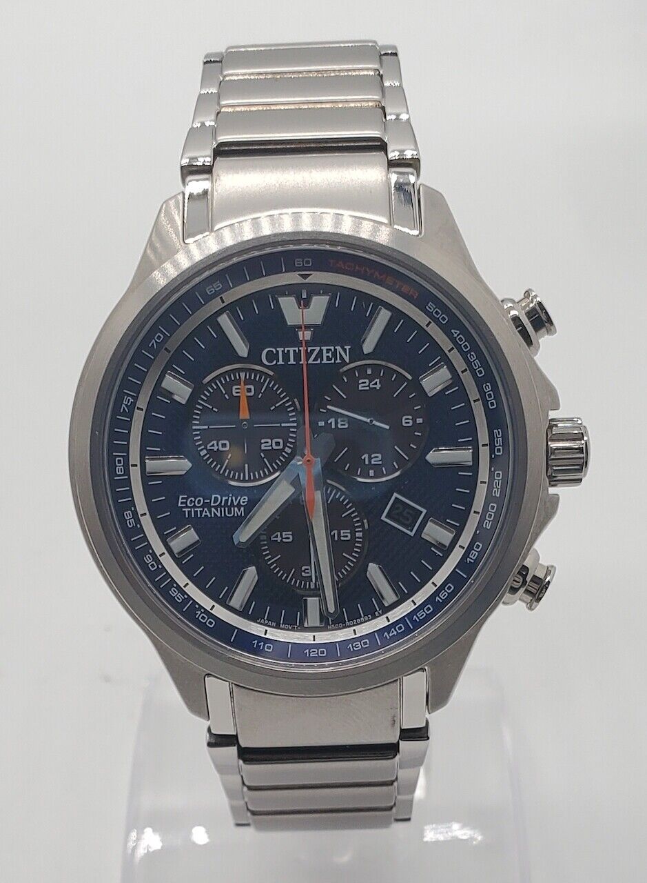 Citizen Eco-Drive Super Titanium Men's 2024 Chronograph Watch AT2471-58L