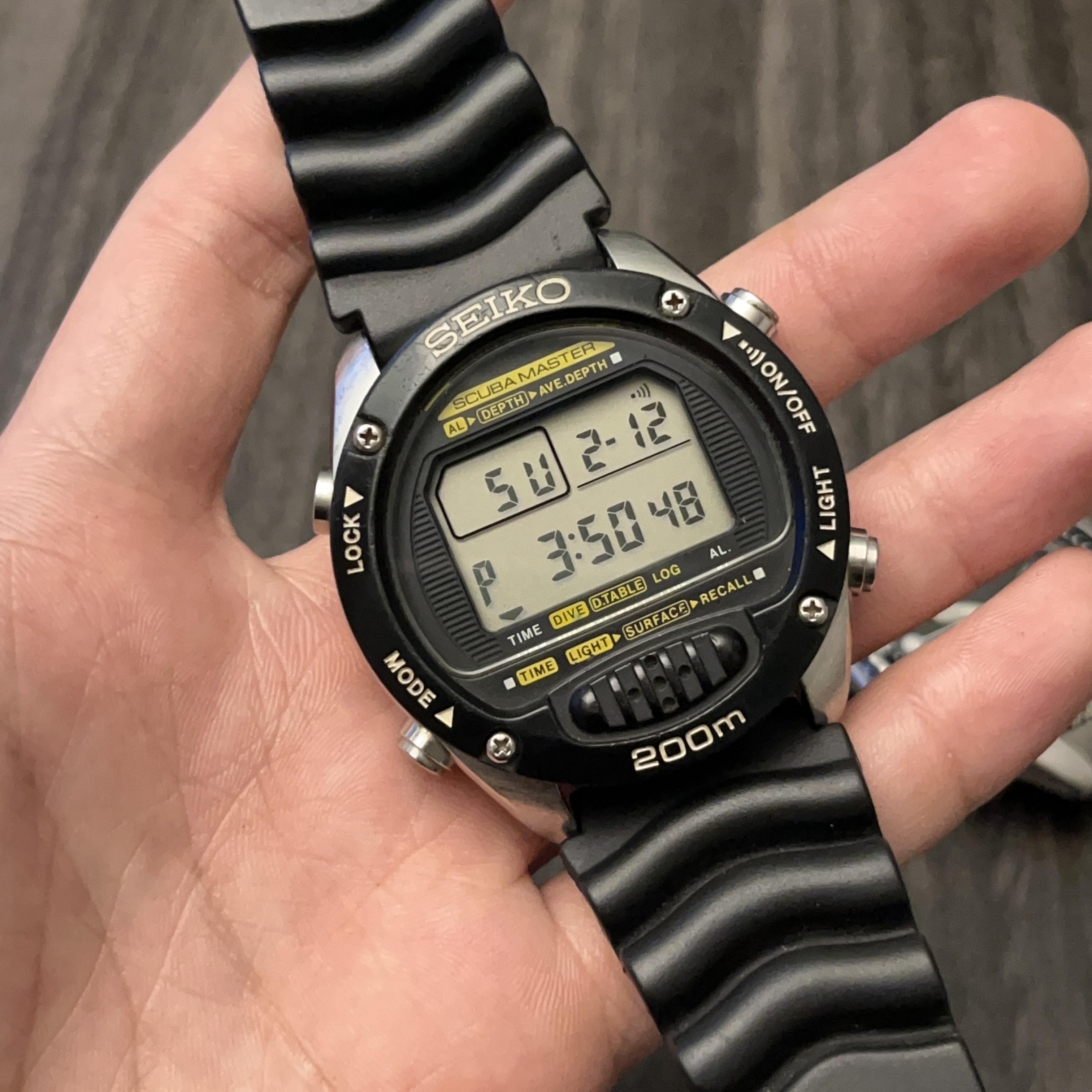 WTS] Seiko M705-5A00 Computer Dive Watch | WatchCharts