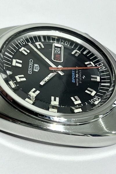 セイコー 5スポーツ7019-6000 Seiko 5 SPORTS Diver Vintage Automatic 7019-6000 BLACK