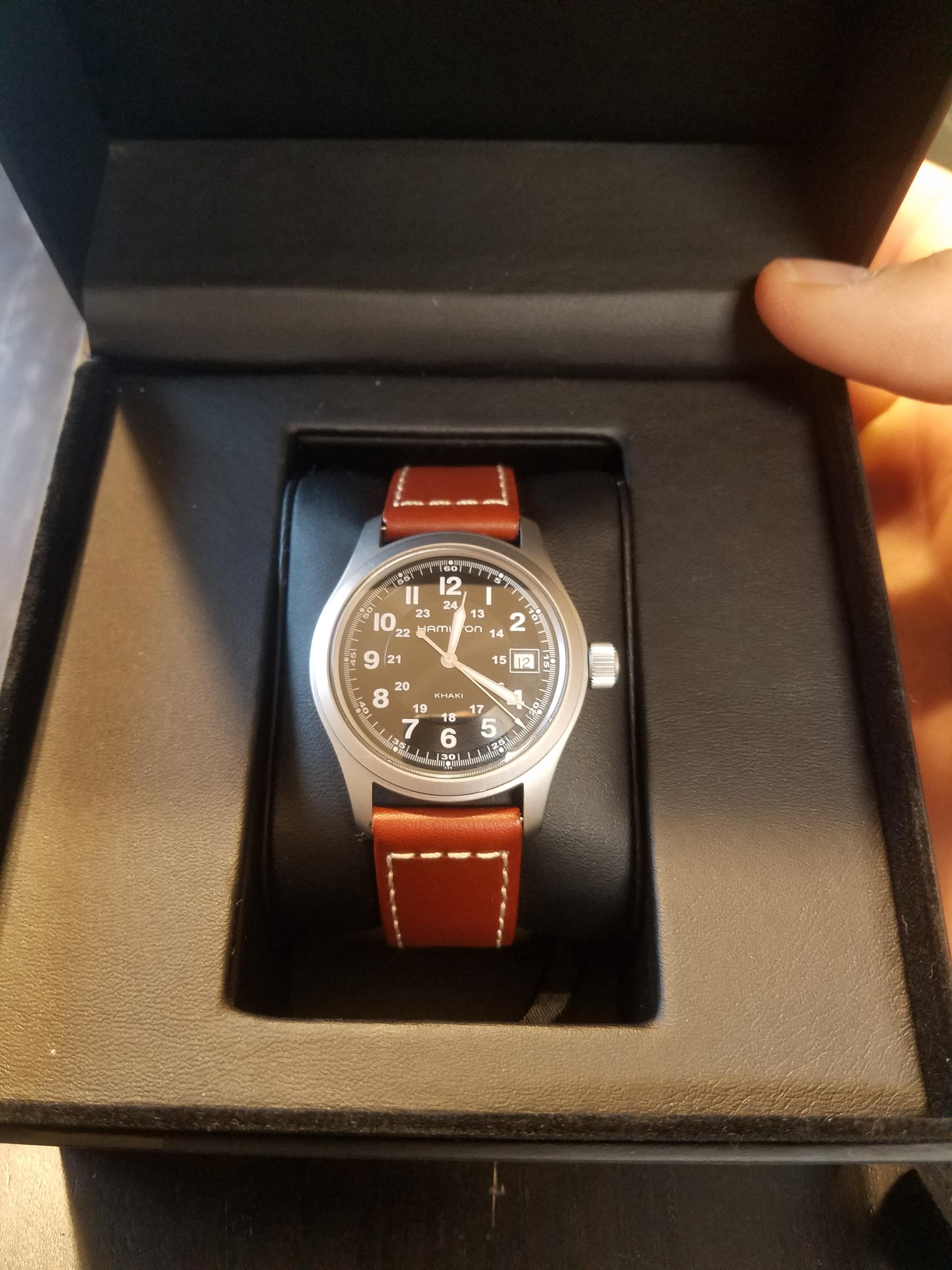 WTS] Hamilton Khaki Field Quartz 38mm H68411533 | WatchCharts