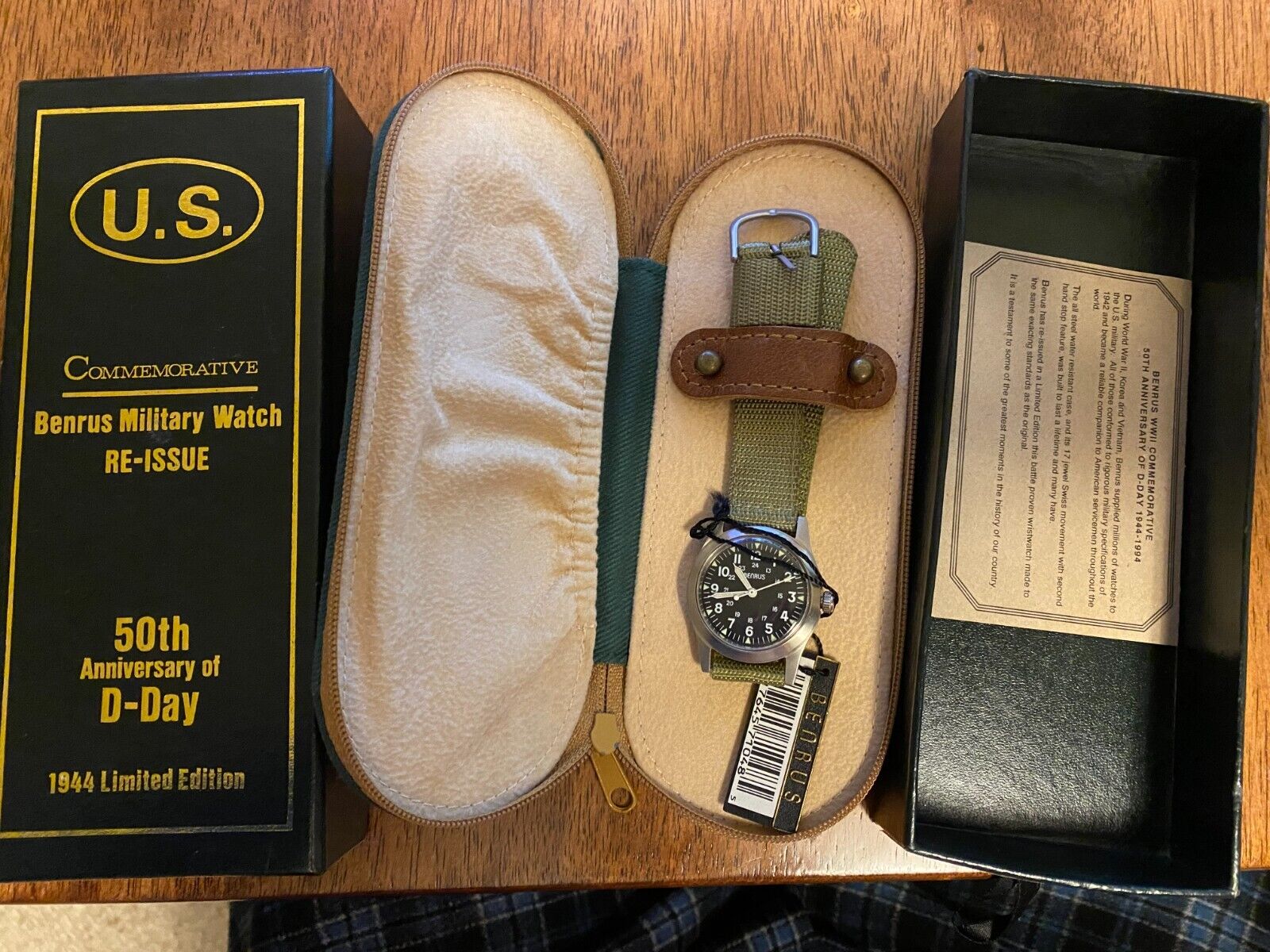 Benrus commemorative discount military watch reissue