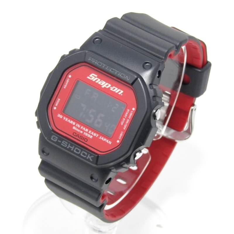 Used] Unused CASIO G-SHOCK G-Shock Snap-on DW-5600VT 30th anniversary  limited snap-on special order body only black black collaboration red Casio  watch 30011839 | WatchCharts Marketplace