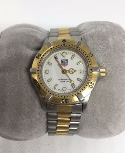 Tag Heuer Professional WE 1422-R Two Tone Quartz Ladies Watch