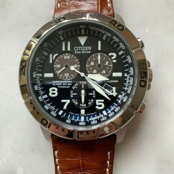 CITIZEN ECODRIVE MEN'S CHRONOGRAPH WRISTWATCH E820S061636 HST