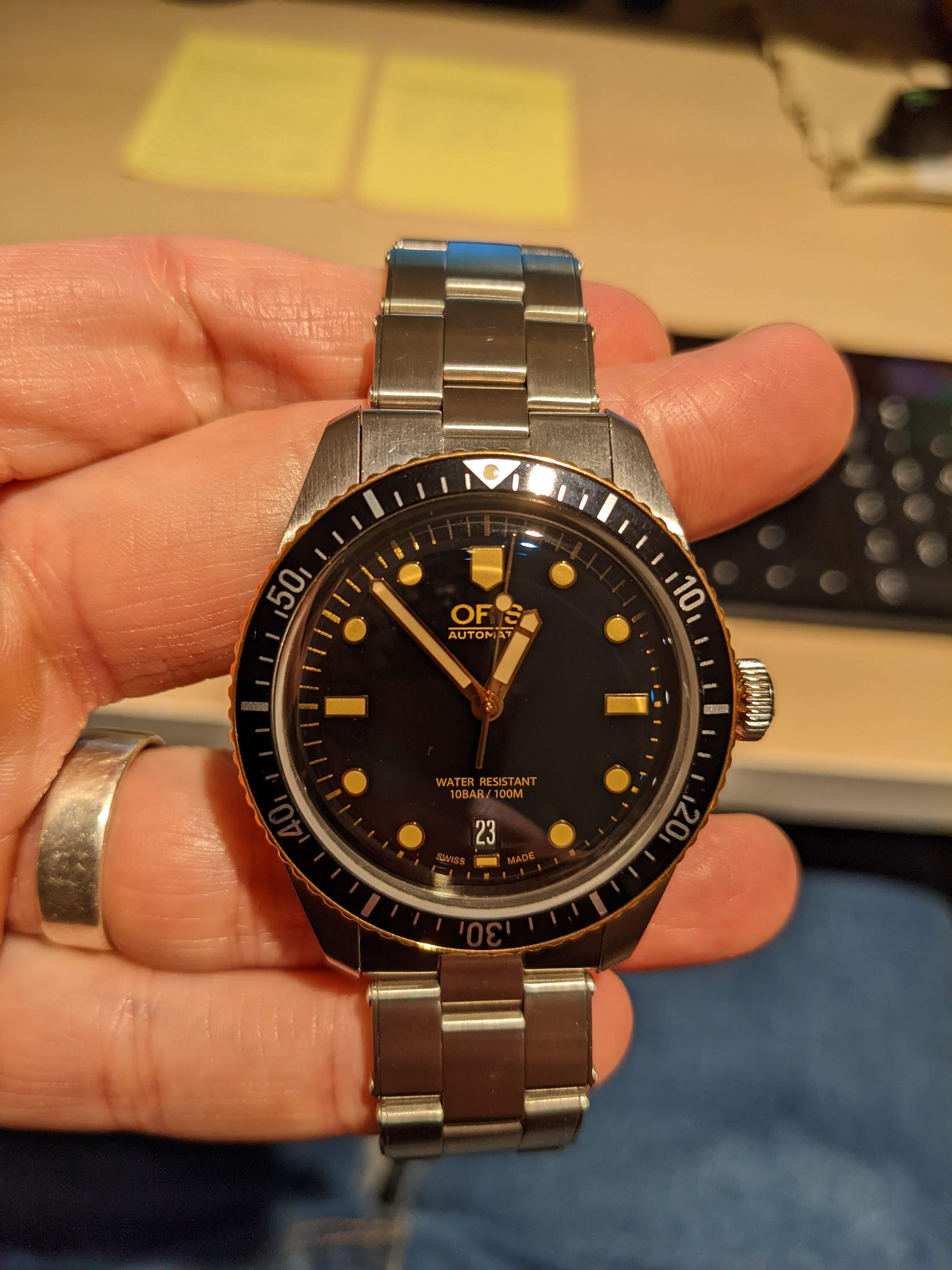 FS Oris Diver 65 Bronze Bezel WatchCharts