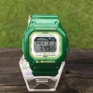 Casio G Shock Glx 5600a 3 G Lide Tide Green Yellow Digital Watch Japan Rare Find Watchcharts