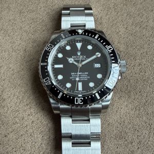Rolex Sea-Dweller 4000 116600 Price as of May 2026 | WatchCharts