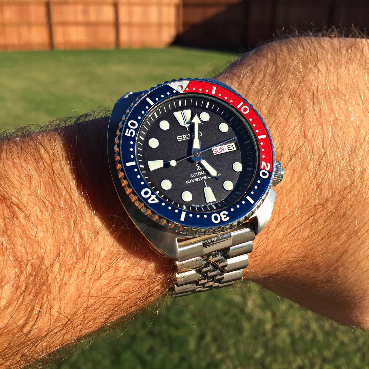 LNIB: Seiko Turtle SRP779 J1 with Strapcode Super Jubilee and 