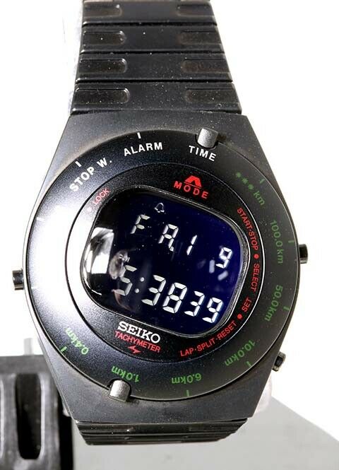 Seiko Giugiaro Digital Estnation Black Limited SBJG011 #327/500