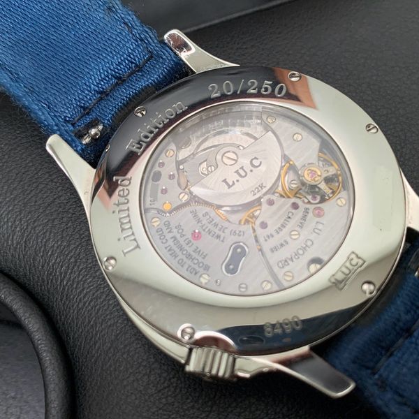 Chopard LUC Tech Twist in Stainless w/ Caliber 96T Micro-Rotor Mvt ...