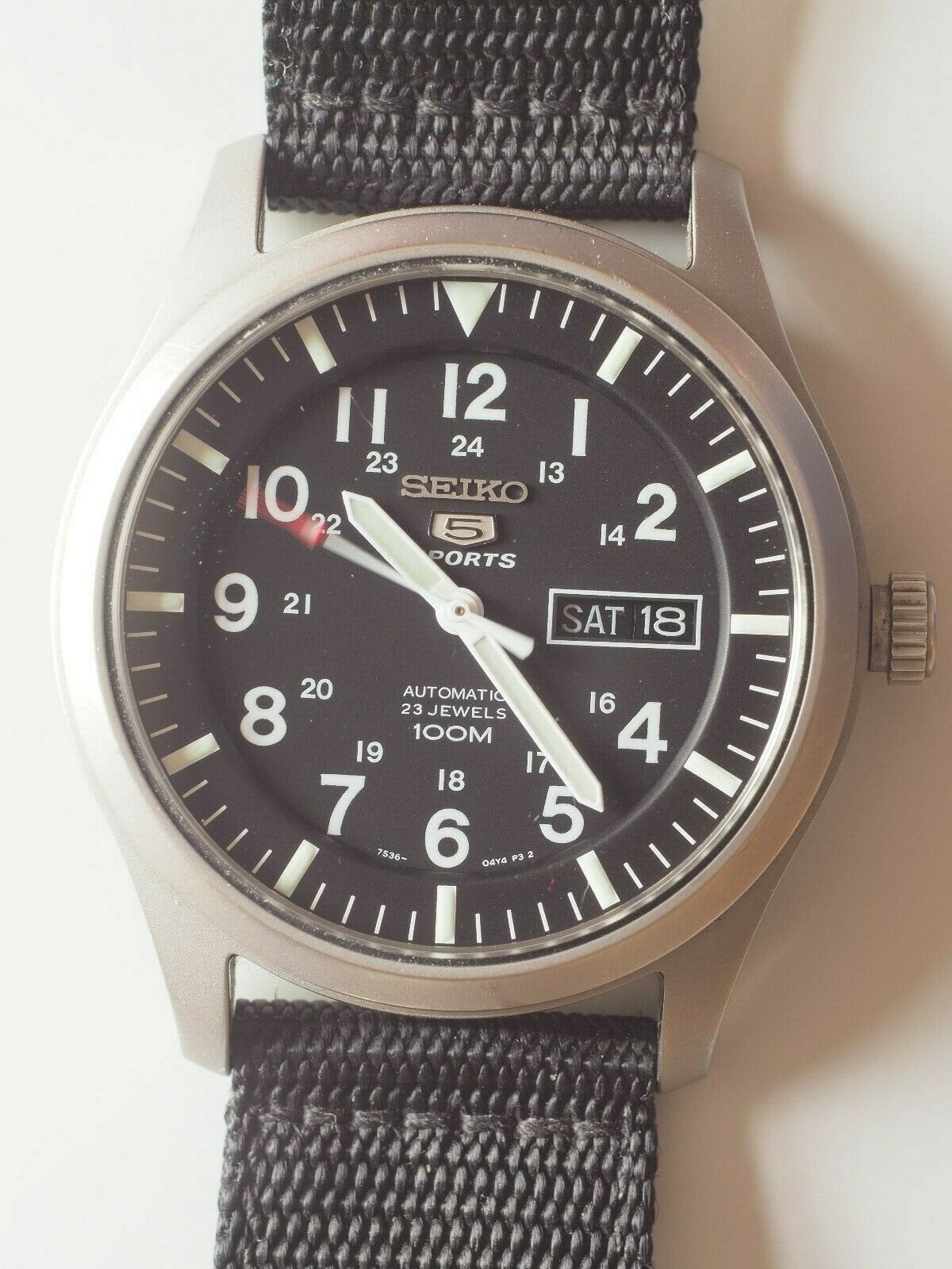 Seiko 5 Sports SNZG15K1 Automatic Gents Watch 23 Jewels 7S36