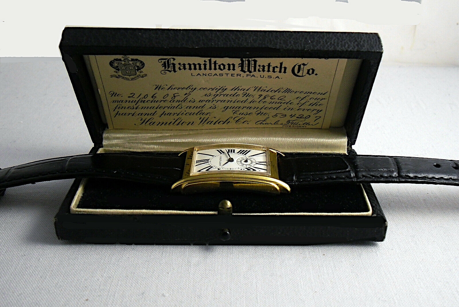 Hamilton　REGISTERED　EDITION NOS Hamilton Registered Edition “Wilshire” – Oldtimer Watch Shop