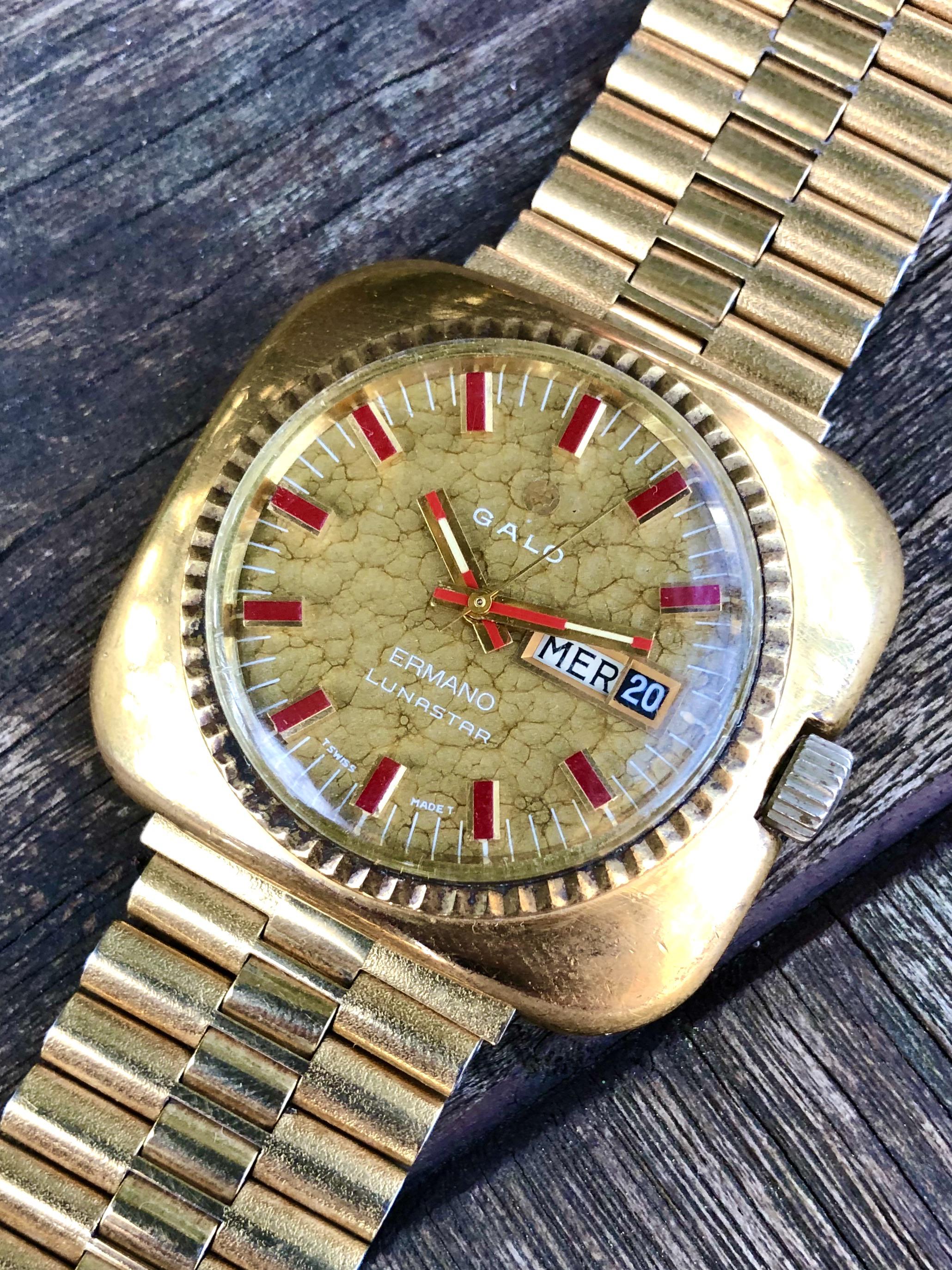 WTS] 1969 Galo Ermano Lunastar - Moon Landing Watch | WatchCharts 