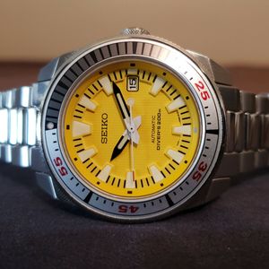 Seiko LIMITED EDITION Yellow Samurai SNM019 Automatic Watch EXTREMELY RARE!  | WatchCharts