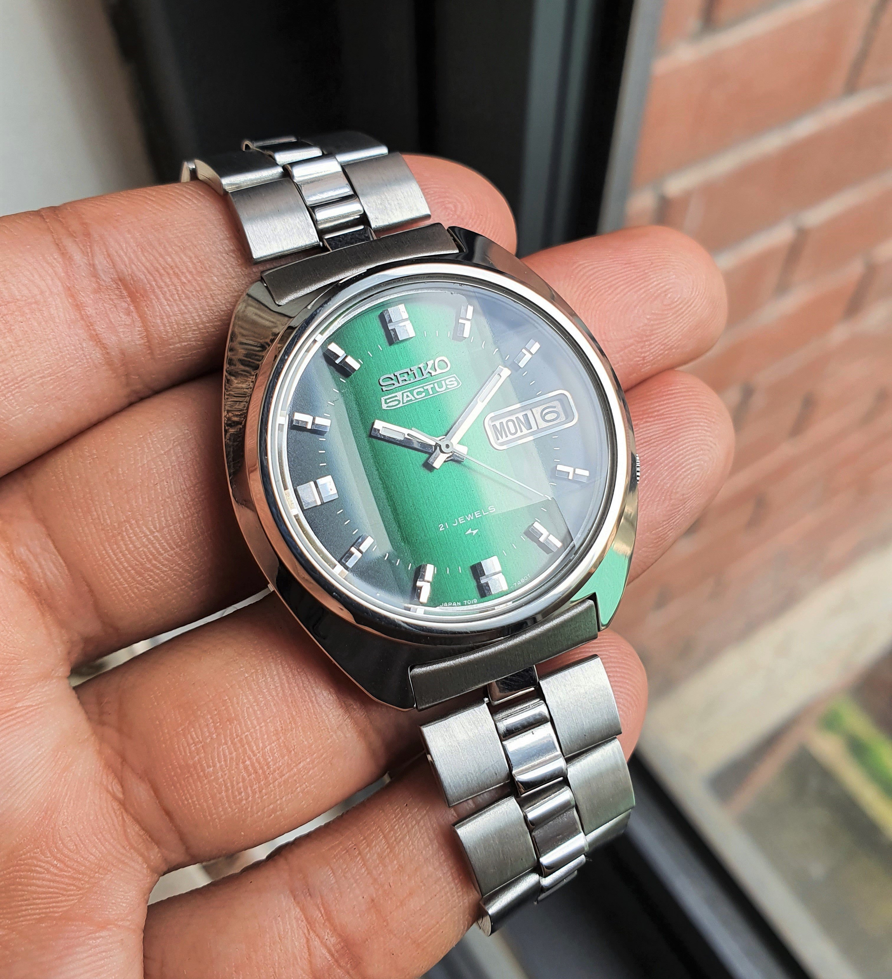 FS: Seiko Actus Emerald Green Dial Year-1974 JDM Rare Vintage