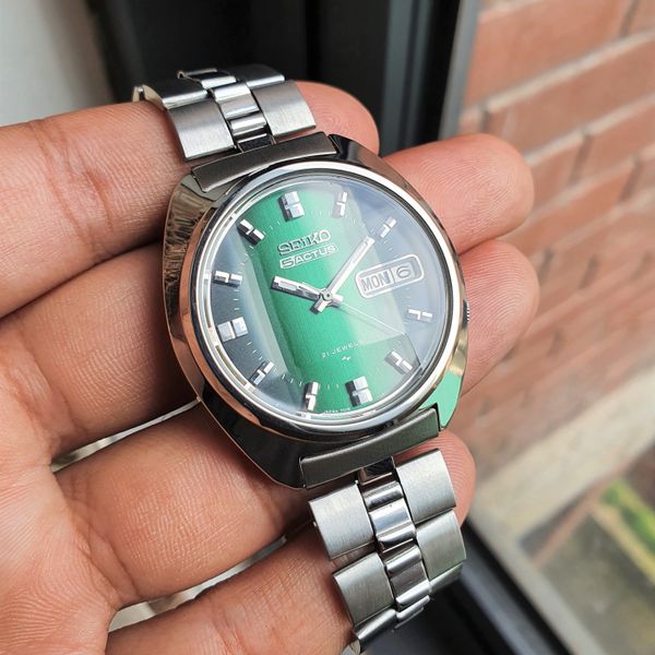 FS: Seiko Actus Emerald Green Dial Year-1974 JDM Rare Vintage