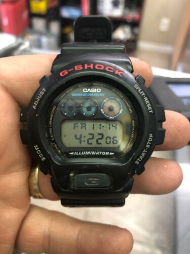 Casio G-Shock 3230 DW-6900 Water Resistant 20 Bar Black Sports