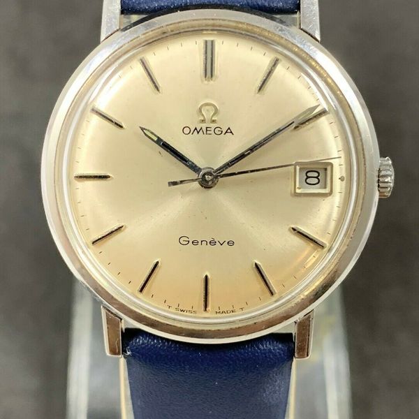 Rare Vintage Omega Geneve Manual Wind Mens Watch Ref.132.019 Cal.613