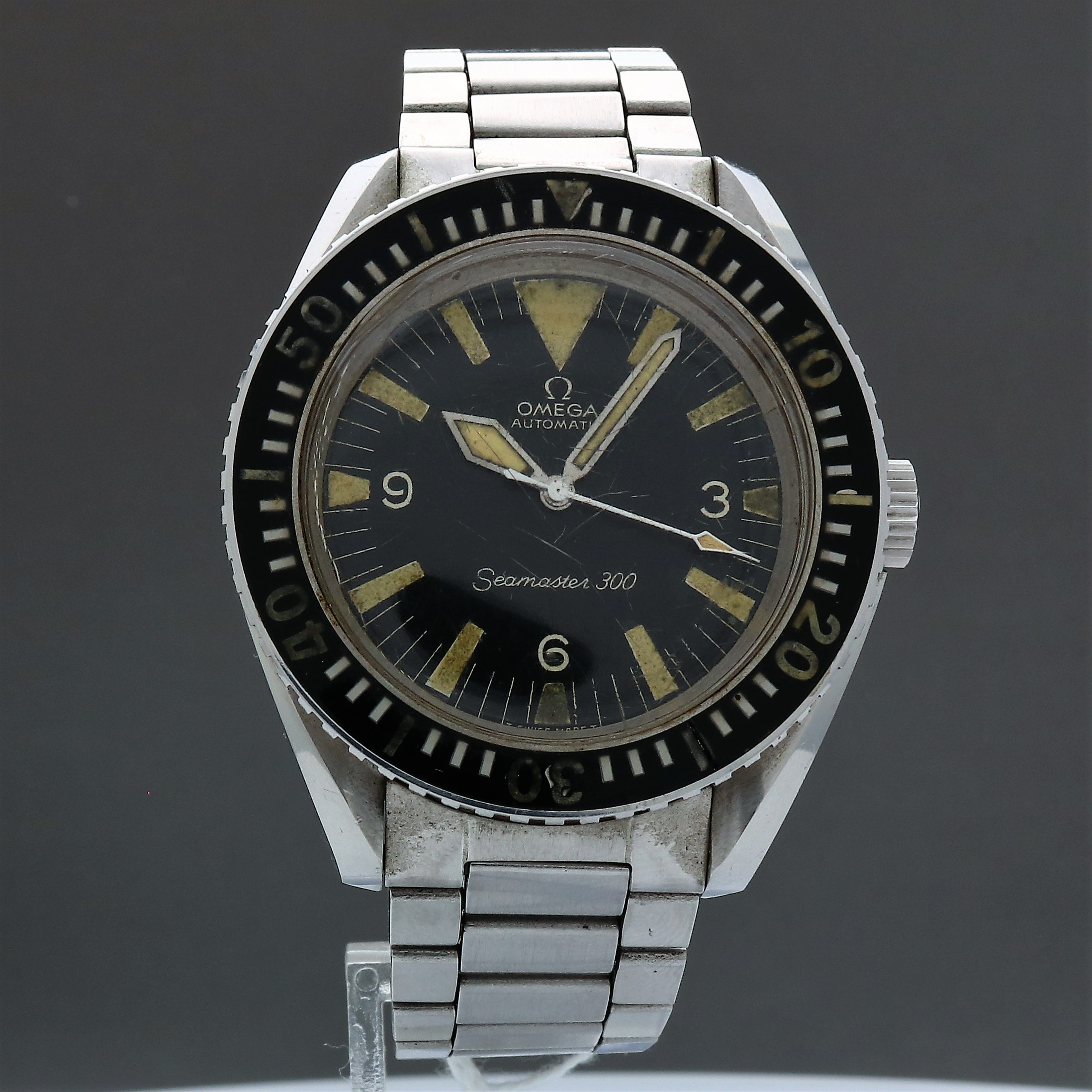 Vintage omega seamaster 300 big outlet triangle