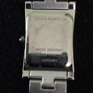 bulova quartz a2 stainless steel case