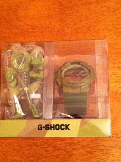 FS: CASIO G-SHOCK GD-100PS-3 LIMITED EDITION MILITARY GREEN WATCH