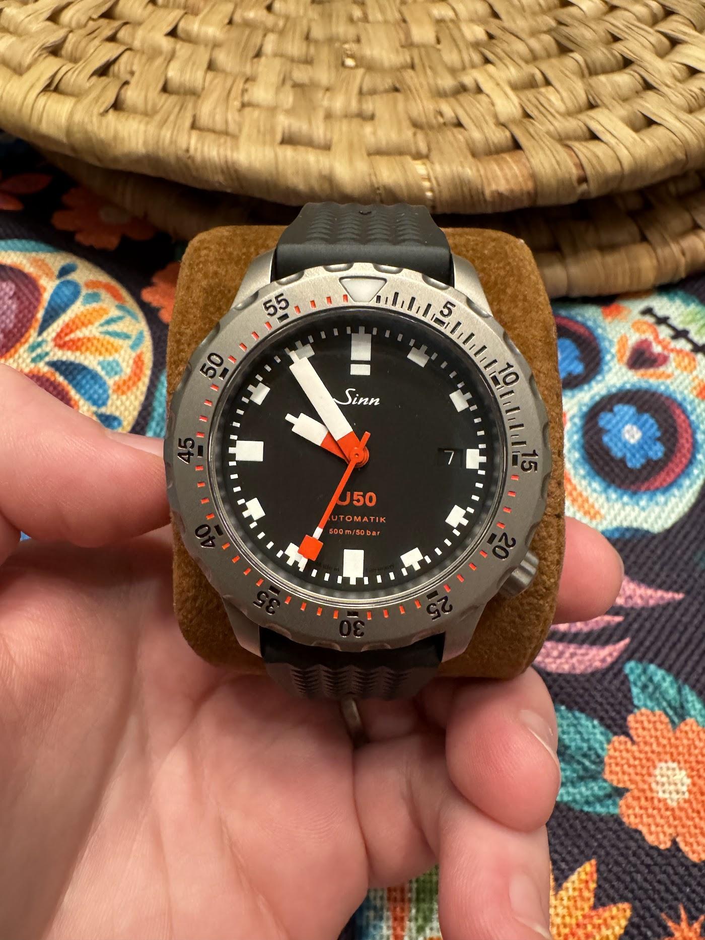 WTS Sinn U50 Fully Tegimented on bracelet WatchCharts