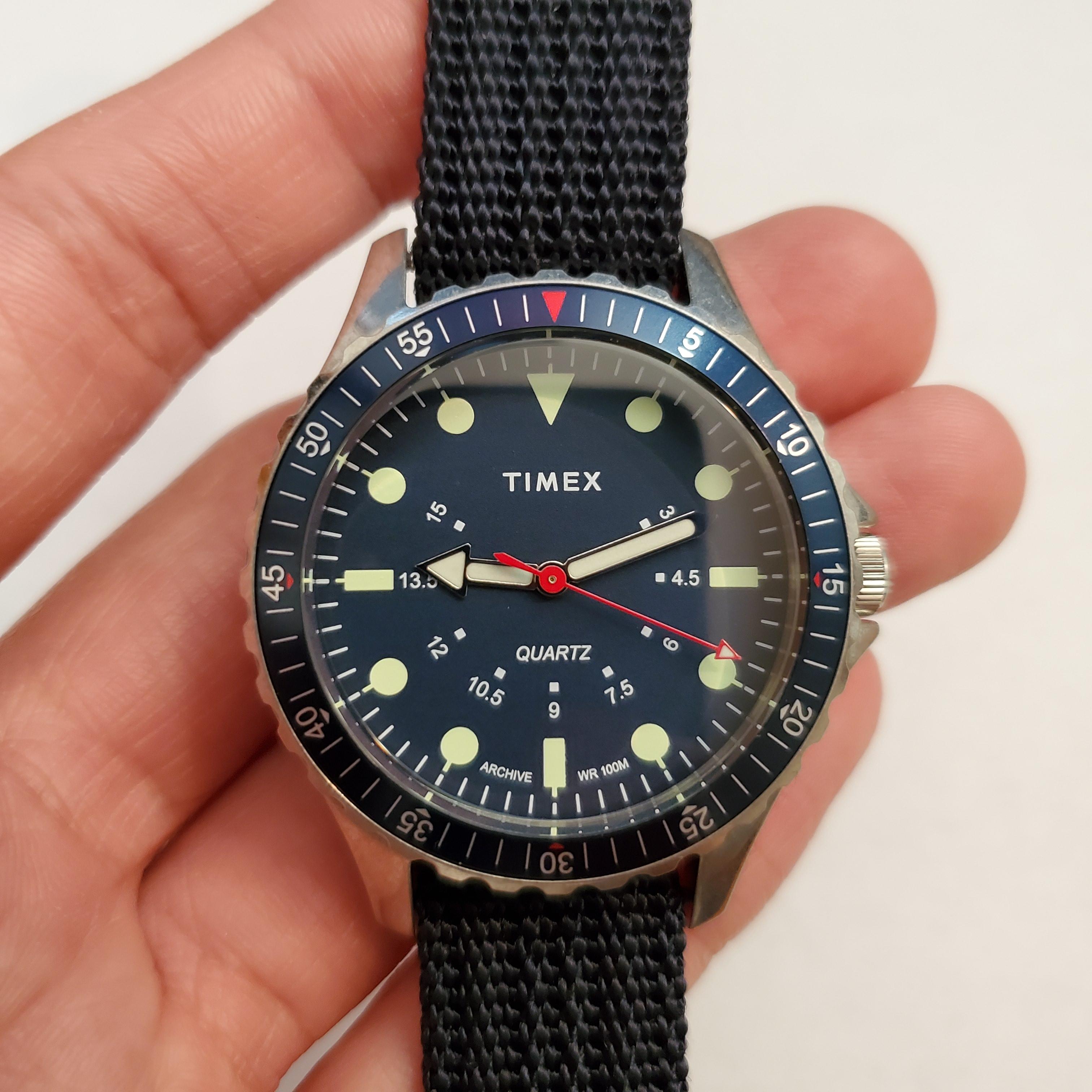 Timex best sale navi depth