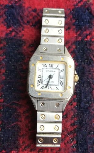 Vintage Cartier Quartz Watch Wristwatch 