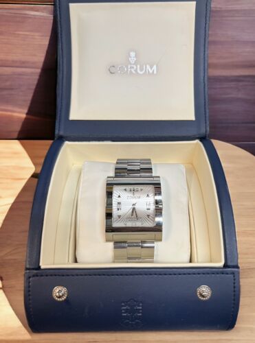 PRISTINE CORUM Severus Stainless Steel Automatic Swiss Limited Ed