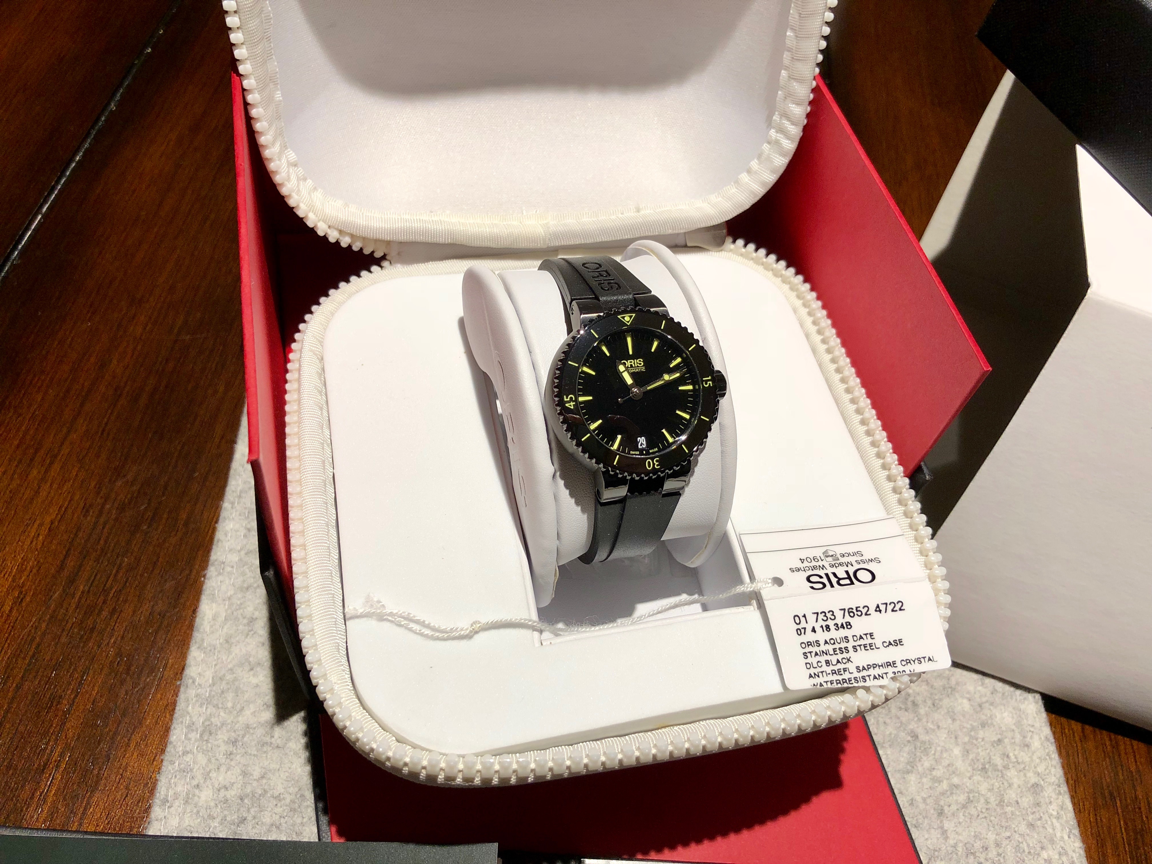 WTS ORIS Aquis Date 36mm MID SIZE WatchCharts Marketplace