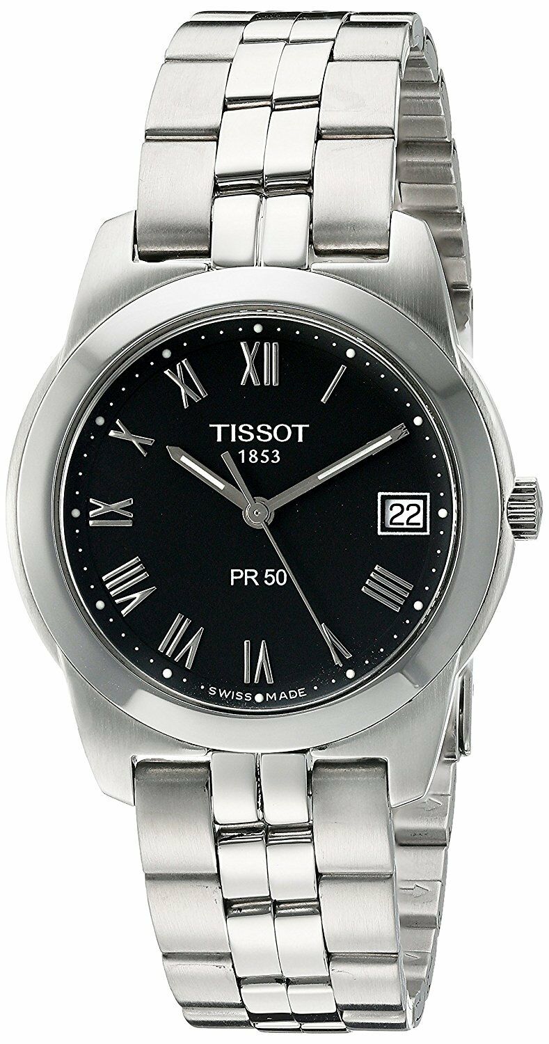 Tissot T34.1.481.53 PR50 Black Dial Sapphire Glass Swiss Made