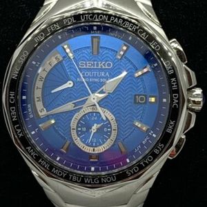 Seiko 8B63-0AK0 Men's Watch Day Date Solar Stainless Steel Silver Analog  E34 | WatchCharts