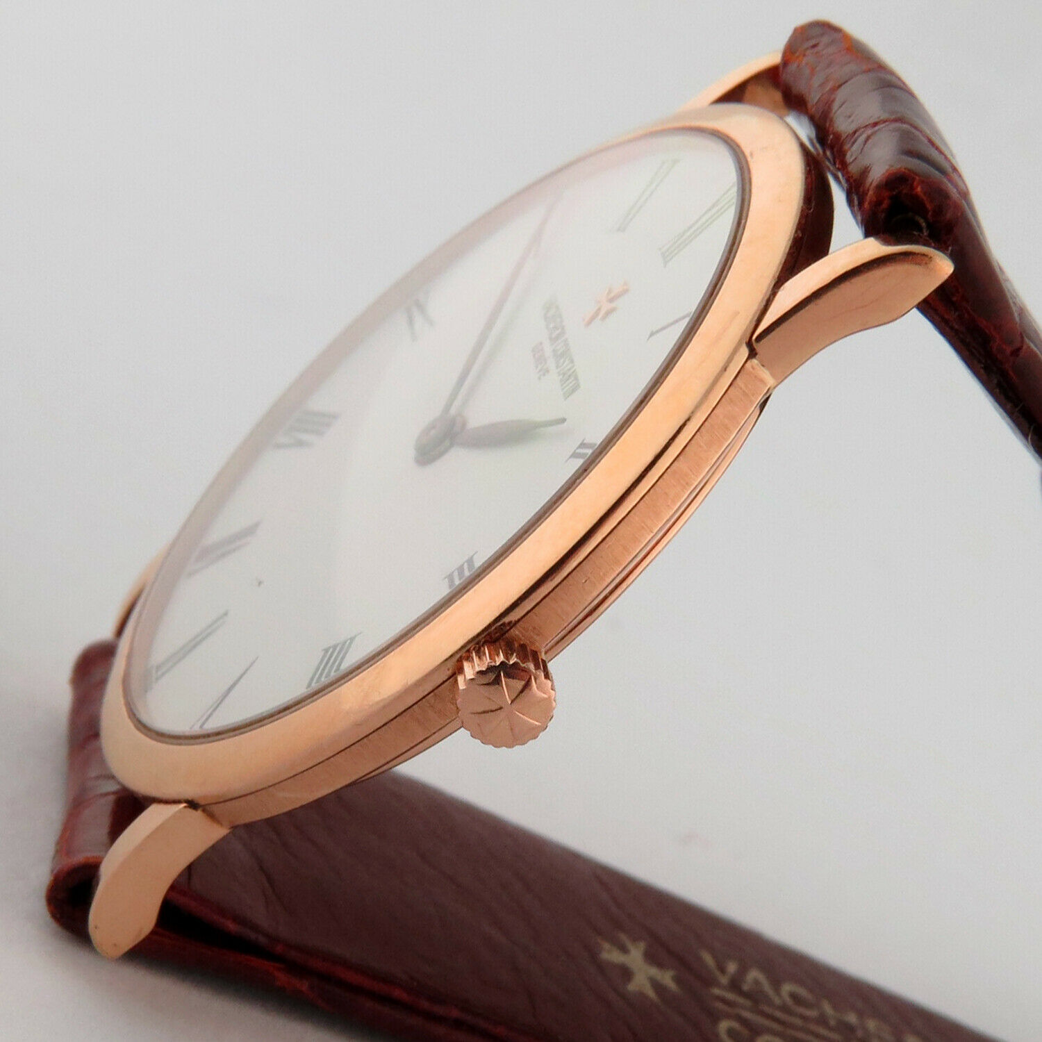 Vacheron Constantin 18K Pink Gold Patrimony Essentielles 33093