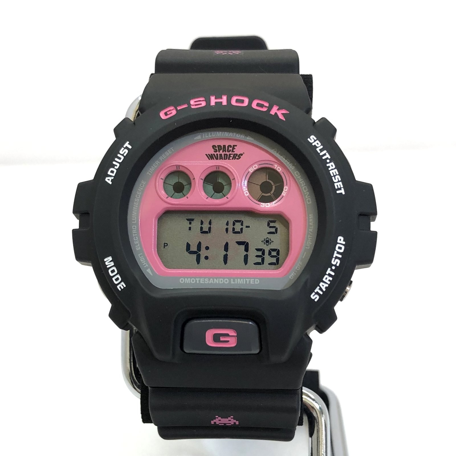 コラボ G-SHOCK ポストペット 時計 モモ 限定 DW-6900 ピンク 腕時計(デジタル) | colcuidar.com