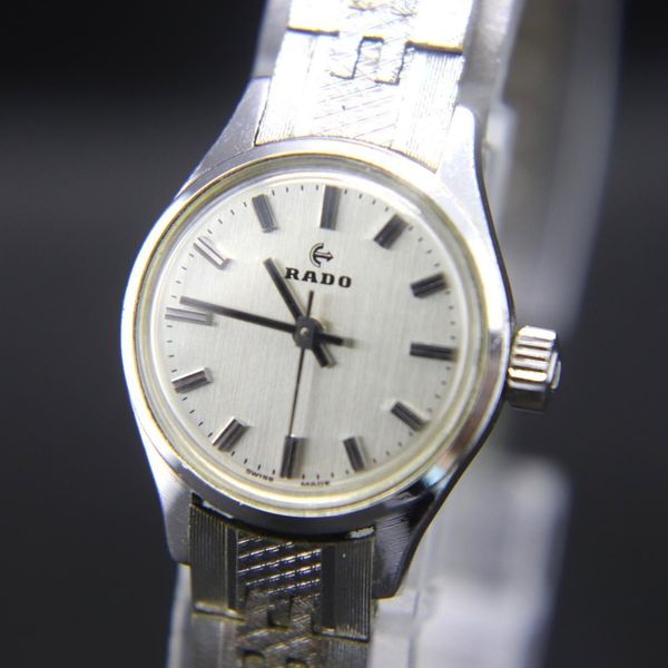 Bracelet De Montre Vintage Rado En Acier - Largeur 20mm - Fabriqué En Suisse (Années 70)