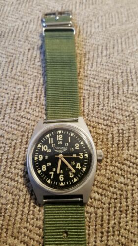 Longines U.S. Army Military Issued Mens Watch Type A7 Rare