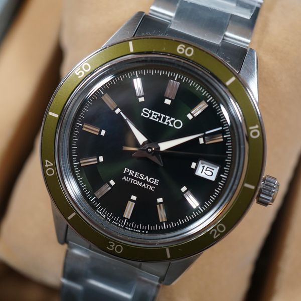 [WTS] New Seiko Presage SARY195 4R35 Green Dial Vintage Style Automatic ...