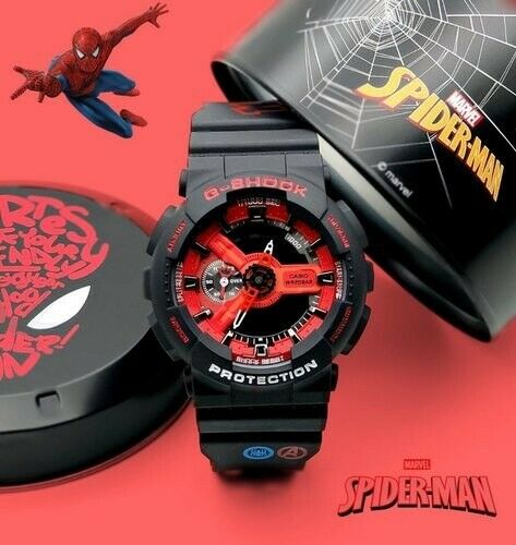 Casio G Shock Limited edition spiderman watch GA 110Gb Marvel Collectors edition WatchCharts Marketplace