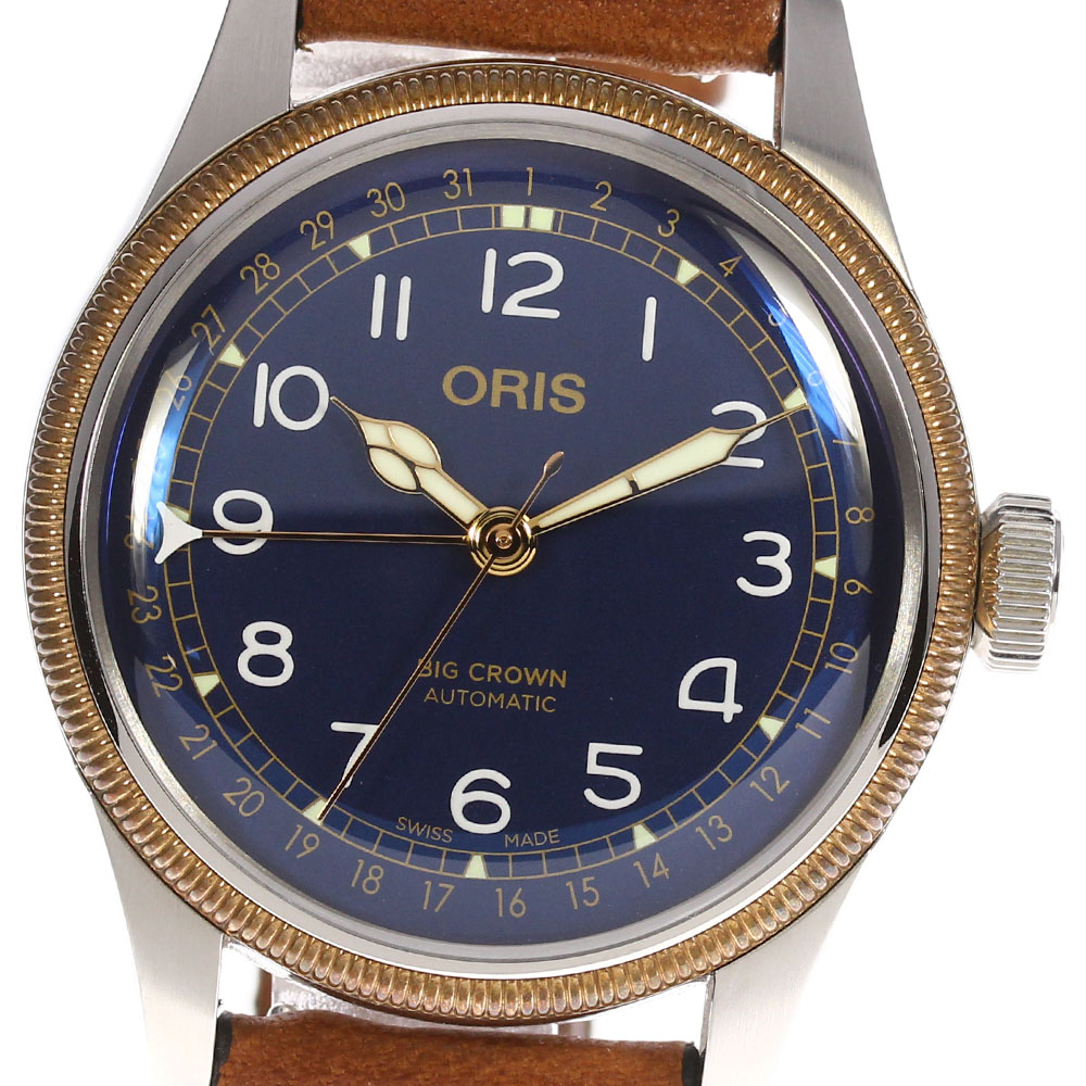 Box with warranty ORIS Oris Big Crown Pointer Date 01 754